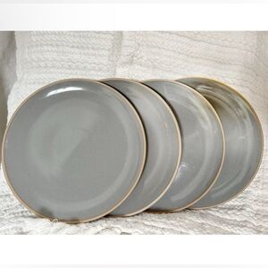 Set of Four Hearth & Hand Appetizer Plates